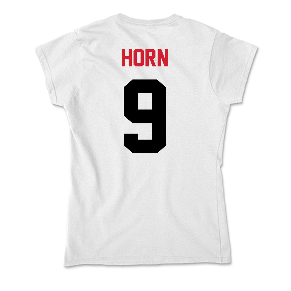 Arkansas State - NCAA Women's Soccer : Kennedy Horn - Soft Style Women’s T-Shirt-1