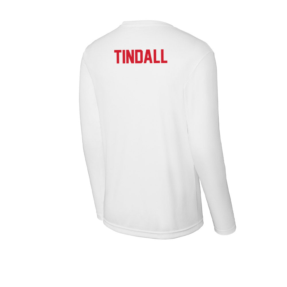 Arkansas State - NCAA Men's Track & Field : Chance Tindall - Activewear Long Sleeve T-Shirt-1