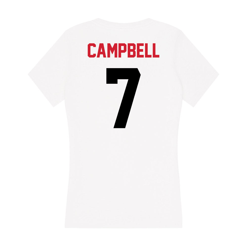 Arkansas State - NCAA Baseball : Cason Campbell - Women's V-Neck T-Shirt-1