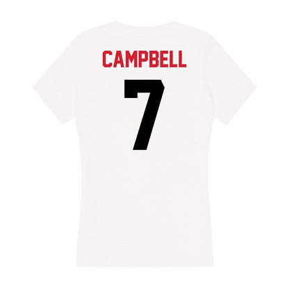 Arkansas State - NCAA Baseball : Cason Campbell - Women's V-Neck T-Shirt-1