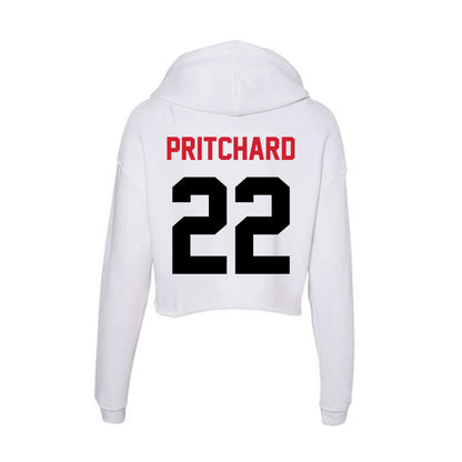 Arkansas State - NCAA Baseball : Wes Pritchard - Women's Crop Fleece Hoodie-1