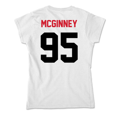 Arkansas State - NCAA Football : Jakwon Mcginney - Soft Style Women’s T-Shirt-1