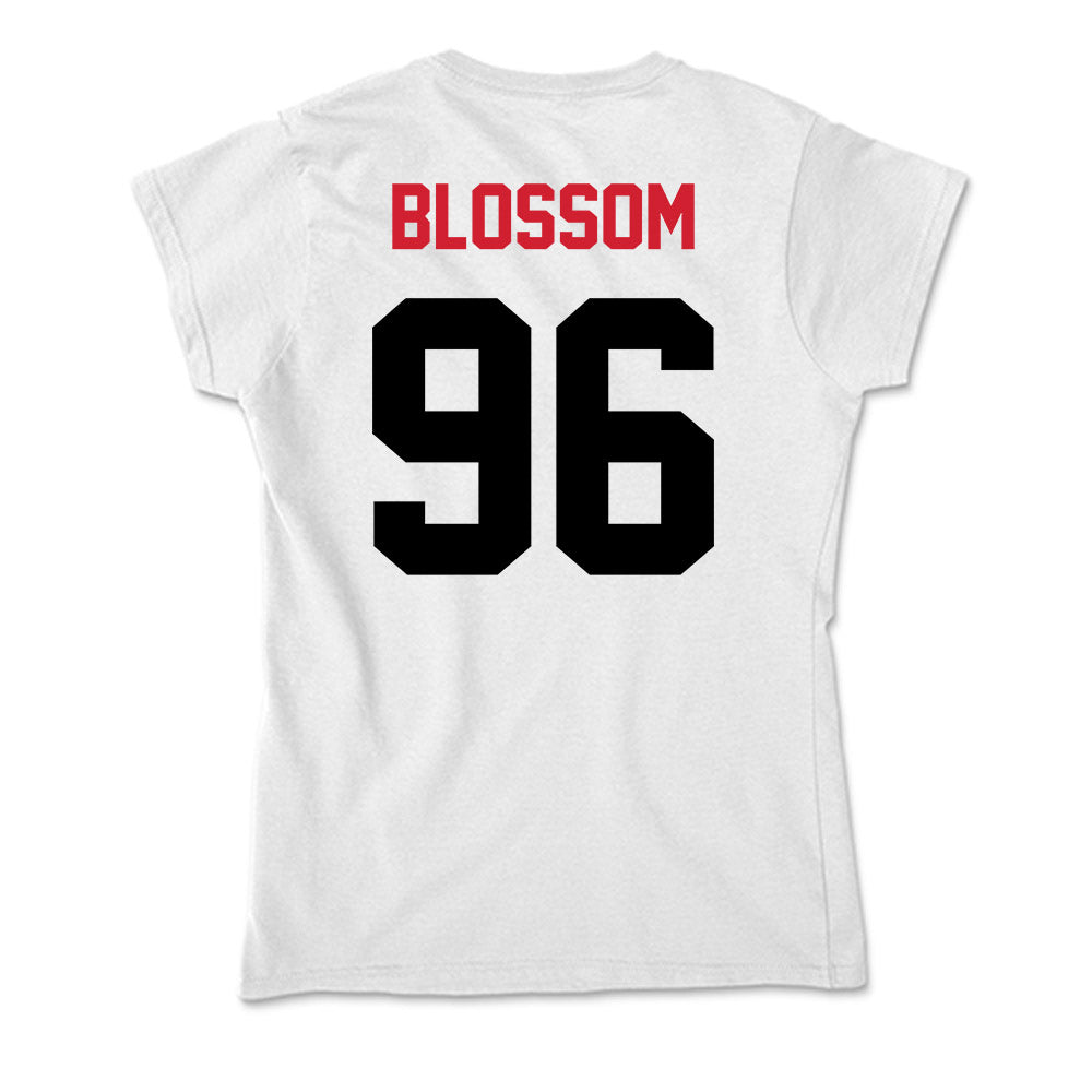 Arkansas State - NCAA Football : Ronnie Blossom - Soft Style Women’s T-Shirt-1