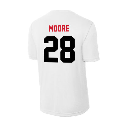 Arkansas State - NCAA Women's Soccer : Allison Moore - Performance T-Shirt-1