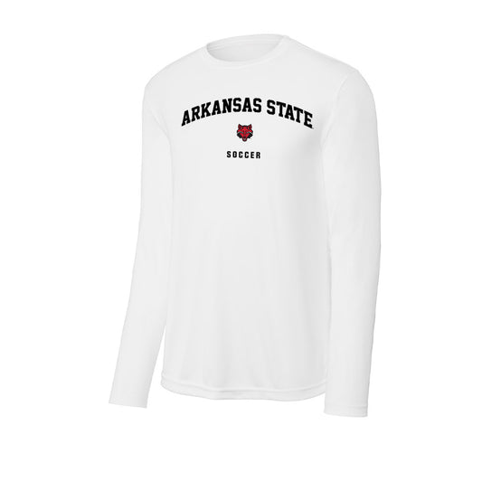 Arkansas State - NCAA Women's Soccer : Halle Reiter - Performance Long Sleeve T-Shirt-0