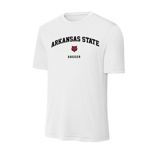 Arkansas State - NCAA Women's Soccer : Halle Reiter - Performance T-Shirt-0