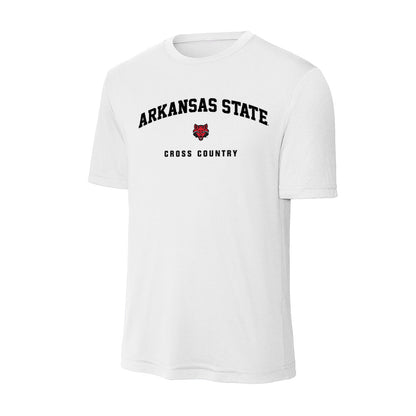 Arkansas State - NCAA Women's Cross Country : Veronique Gividen - Performance T-Shirt-0