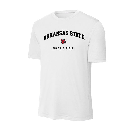 Arkansas State - NCAA Men's Track & Field : Cash Kunkel - Performance T-Shirt-0