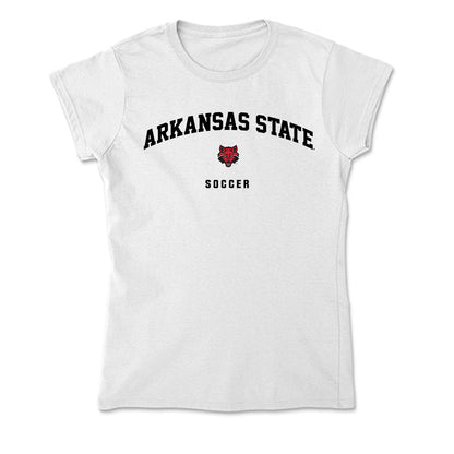 Arkansas State - NCAA Women's Soccer : Larkyn Griffin - Soft Style Women’s T-Shirt-0