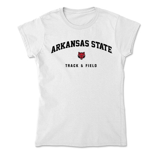 Arkansas State - NCAA Men's Track & Field : Carlo Martinez Jaramillo - Soft Style Women’s T-Shirt-0