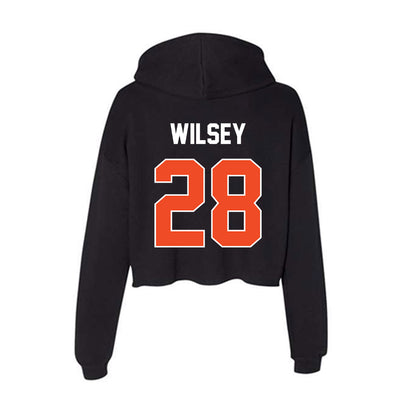 Boise State - NCAA Women's Soccer : Hayden Wilsey - Women's Crop Fleece Hoodie-1