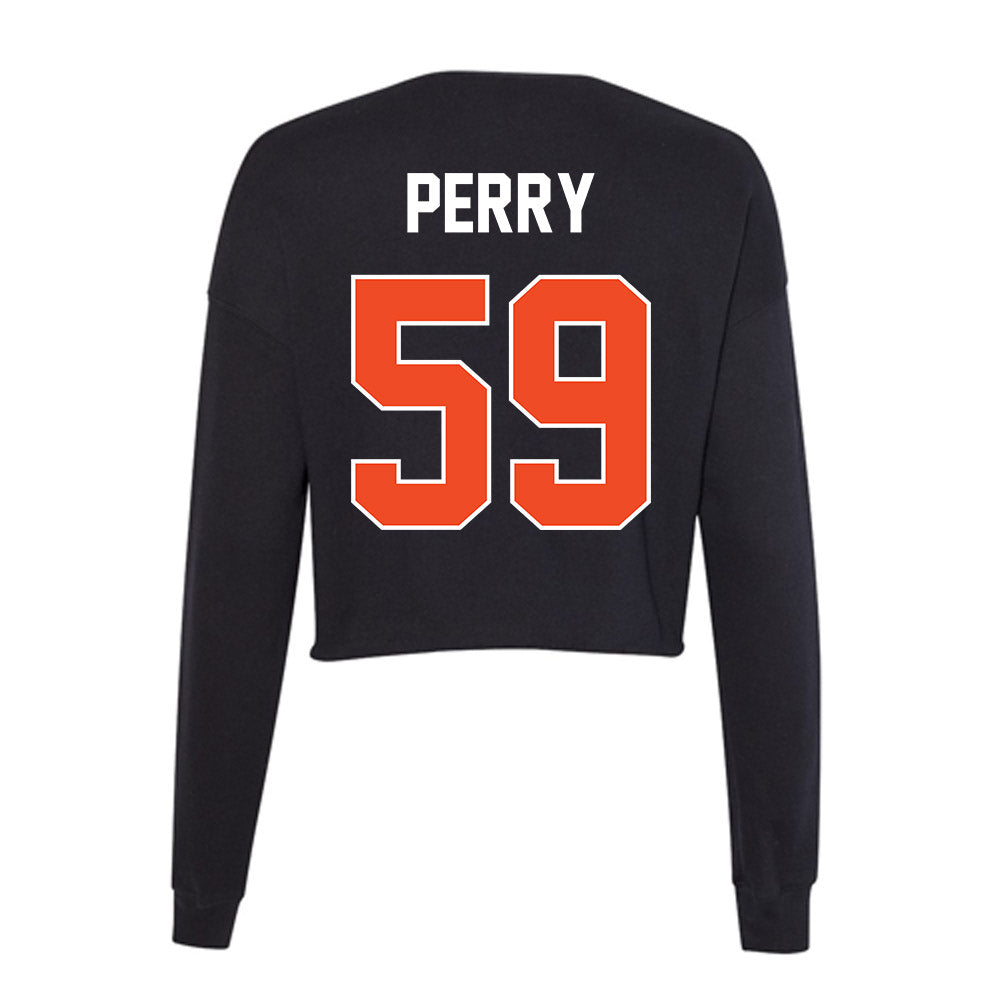 Boise State - NCAA Football : Jameson Perry - Women's Cropped Crew Fleece-1