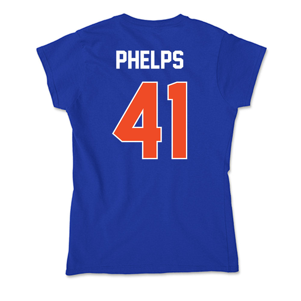 Boise State - NCAA Football : Boen Phelps - Soft Style Women’s T-Shirt-1