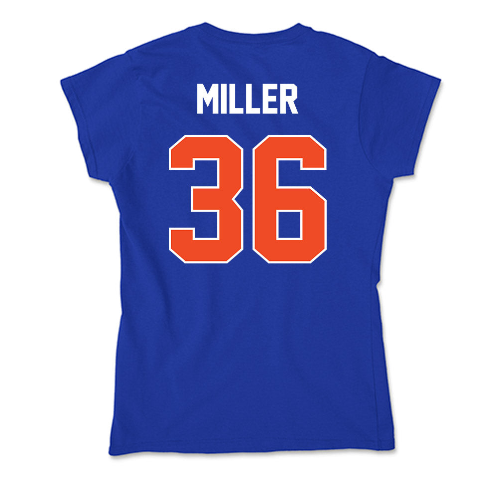 Boise State - NCAA Football : Cole Miller - Soft Style Women’s T-Shirt-1