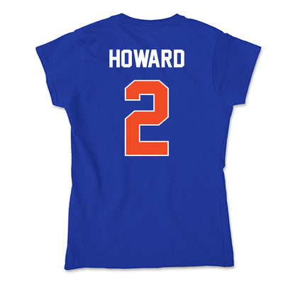 Boise State - NCAA Women's Basketball : Emily Howard - Soft Style Women’s T-Shirt-1