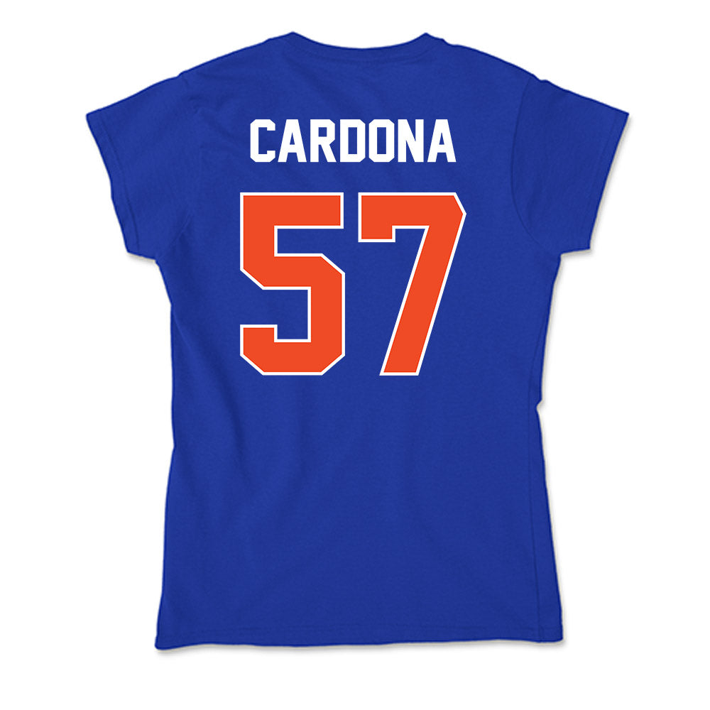 Boise State - NCAA Football : Nathan Cardona - Soft Style Women’s T-Shirt-1