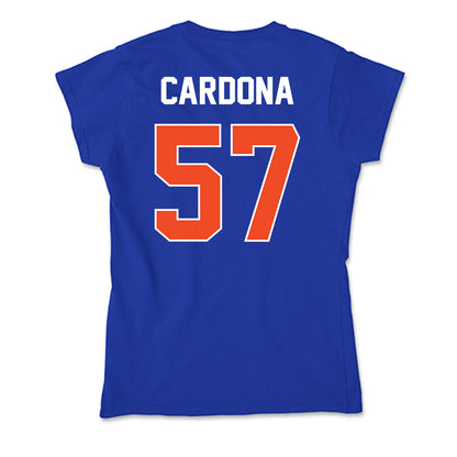 Boise State - NCAA Football : Nathan Cardona - Soft Style Women’s T-Shirt-1