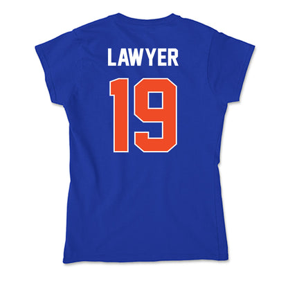 Boise State - NCAA Women's Soccer : Asia Lawyer - Soft Style Women’s T-Shirt-1