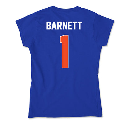 Boise State - NCAA Beach Volleyball : Susannah Barnett - Soft Style Women’s T-Shirt-1