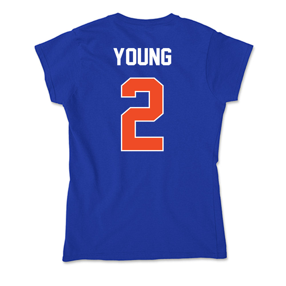 Boise State - NCAA Women's Soccer : Jasmin Young - Soft Style Women’s T-Shirt-1