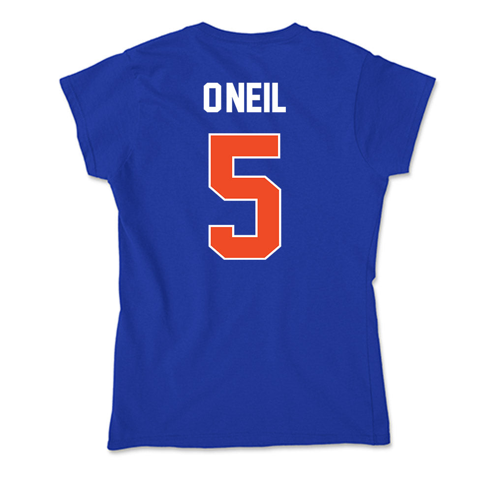 Boise State - NCAA Beach Volleyball : Sharli O'Neil - Soft Style Women’s T-Shirt-1