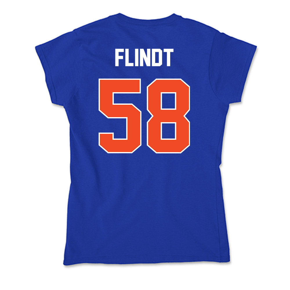 Boise State - NCAA Softball : Mya Flindt - Soft Style Women’s T-Shirt-1