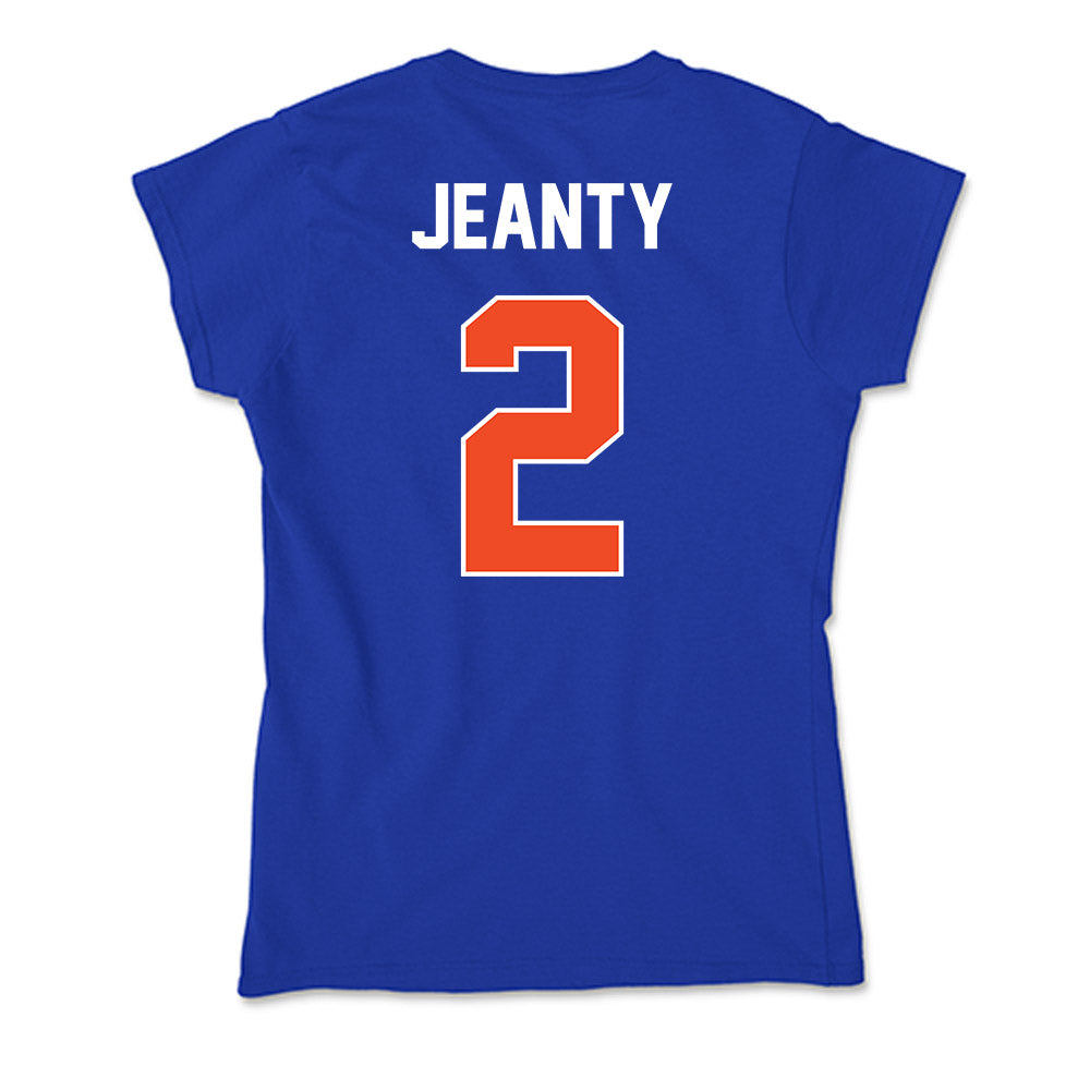 Boise State - NCAA Football : Ashton Jeanty - Soft Style Women’s T-Shirt-1