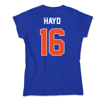 Boise State - NCAA Beach Volleyball : Nora Hayd - Soft Style Women’s T-Shirt-1