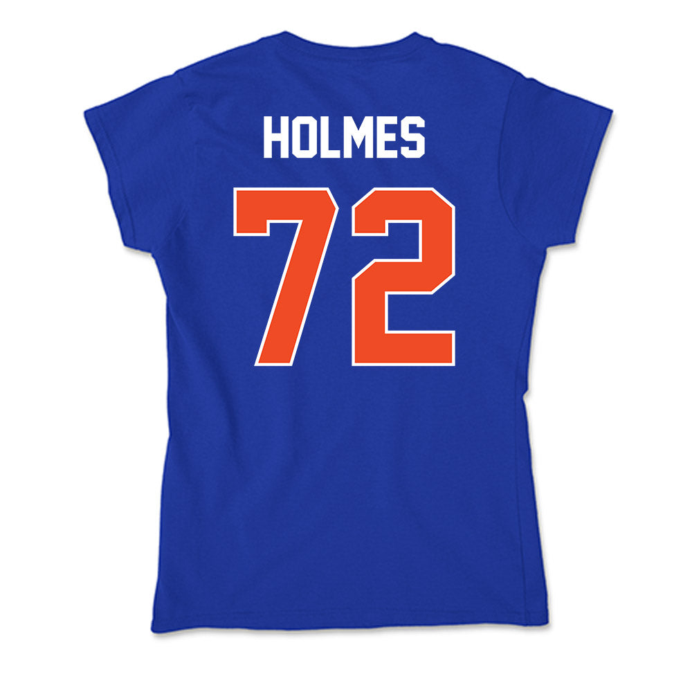 Boise State - NCAA Football : Zach Holmes - Soft Style Women’s T-Shirt-1