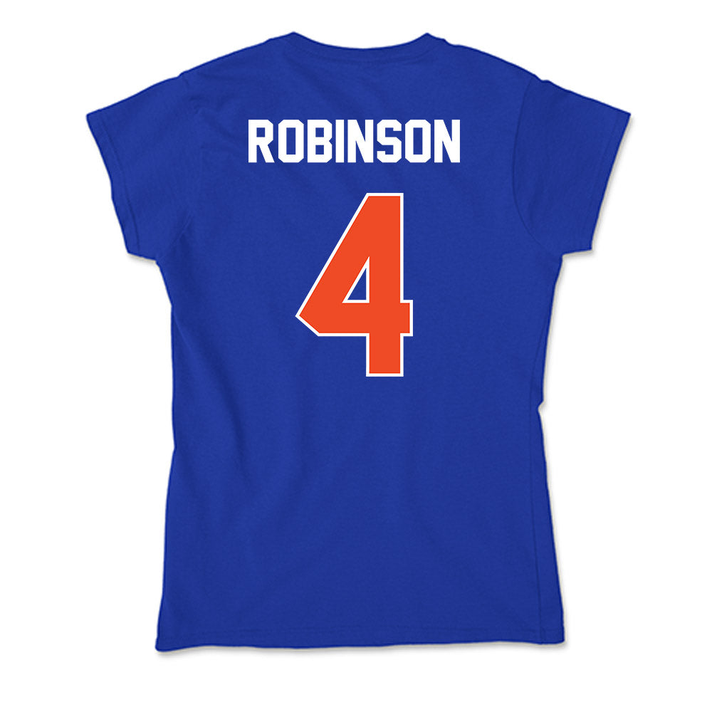 Boise State - NCAA Football : Rodney Robinson - Soft Style Women’s T-Shirt-1