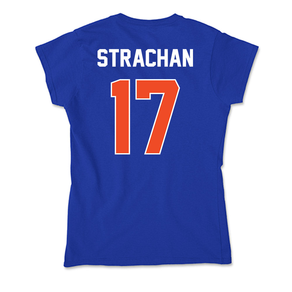 Boise State - NCAA Football : Prince Strachan - Soft Style Women’s T-Shirt-1