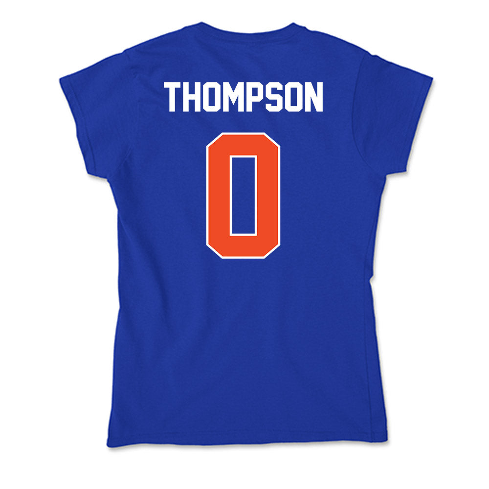Boise State - NCAA Women's Basketball : Tatum Thompson - Soft Style Women’s T-Shirt-1