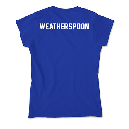 Boise State - NCAA Men's Track & Field : Raekwon Weatherspoon - Soft Style Women’s T-Shirt-1