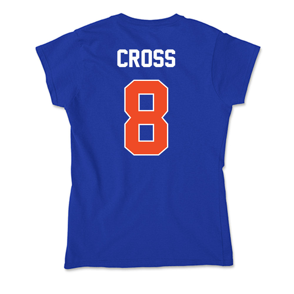 Boise State - NCAA Women's Soccer : Carly Cross - Soft Style Women’s T-Shirt-1