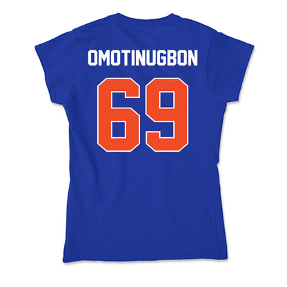 Boise State - NCAA Football : Eyitayo Omotinugbon - Soft Style Women’s T-Shirt-1