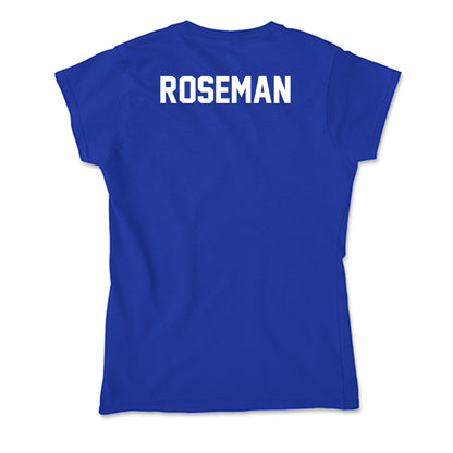 Boise State - NCAA Men's Track & Field : Wyatt Roseman - Soft Style Women’s T-Shirt-1