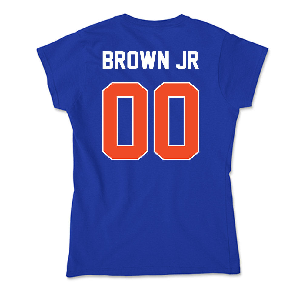 Boise State - NCAA Football : Demanuel Brown Jr - Soft Style Women’s T-Shirt-1