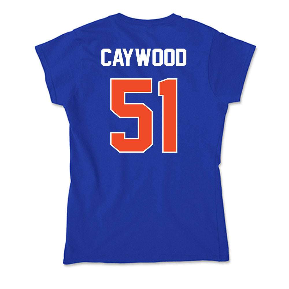 Boise State - NCAA Football : Roman Caywood - Soft Style Women’s T-Shirt-1