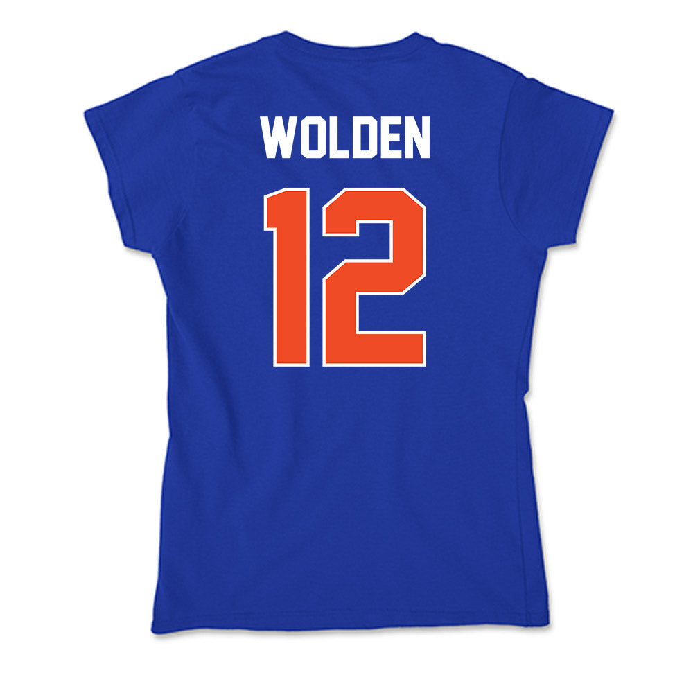 Boise State - NCAA Beach Volleyball : Addi Wolden - Soft Style Women’s T-Shirt-1