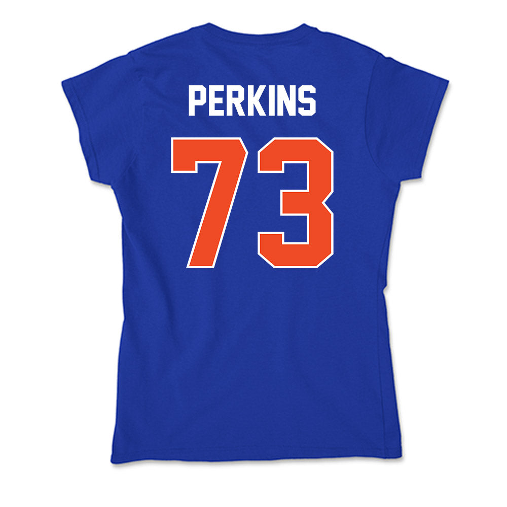 Boise State - NCAA Football : Parker Perkins - Soft Style Women’s T-Shirt-1