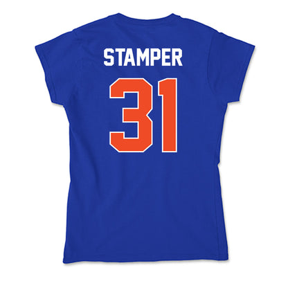 Boise State - NCAA Women's Soccer : Marin Stamper - Soft Style Women’s T-Shirt-1