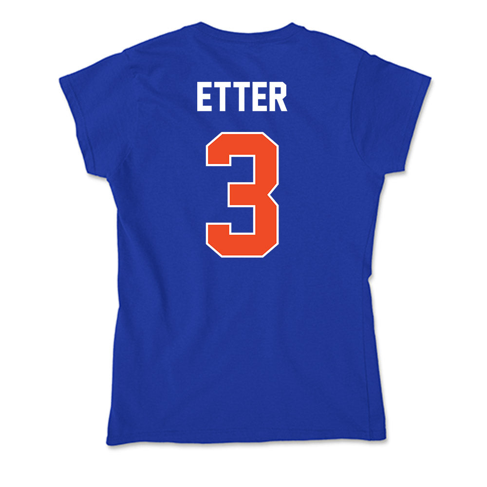 Boise State - NCAA Women's Volleyball : Lilli Etter - Soft Style Women’s T-Shirt-1