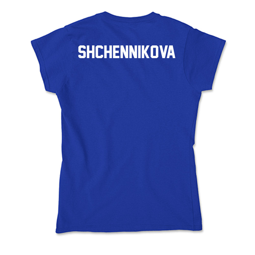 Boise State - NCAA Women's Gymnastics : Kristina Shchennikova - Soft Style Women’s T-Shirt-1