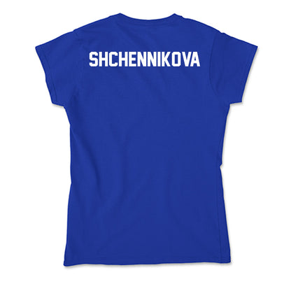 Boise State - NCAA Women's Gymnastics : Kristina Shchennikova - Soft Style Women’s T-Shirt-1