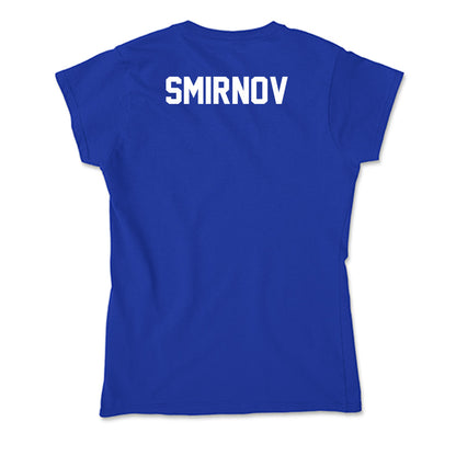 Boise State - NCAA Women's Gymnastics : Victoria Smirnov - Soft Style Women’s T-Shirt-1