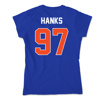 Boise State - NCAA Football : Hayden Hanks - Soft Style Women’s T-Shirt-1