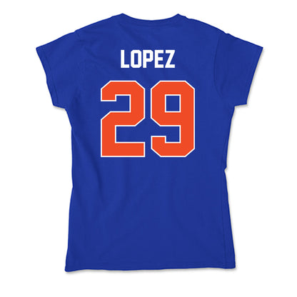 Boise State - NCAA Football : Milo Lopez - Soft Style Women’s T-Shirt-1