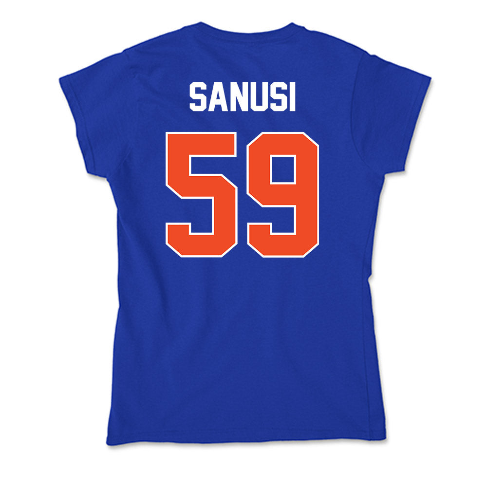 Boise State - NCAA Football : Lopez Sanusi - Soft Style Women’s T-Shirt-1