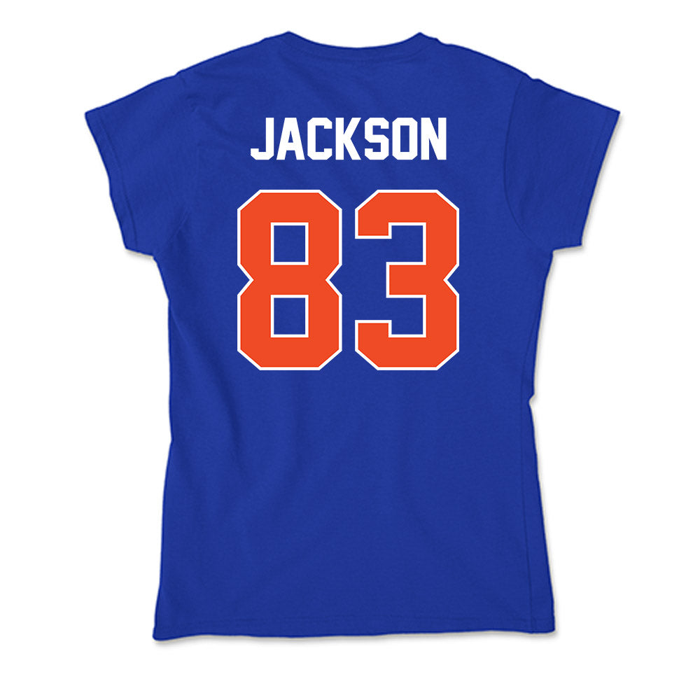 Boise State - NCAA Football : Tyrone Jackson - Soft Style Women’s T-Shirt-1