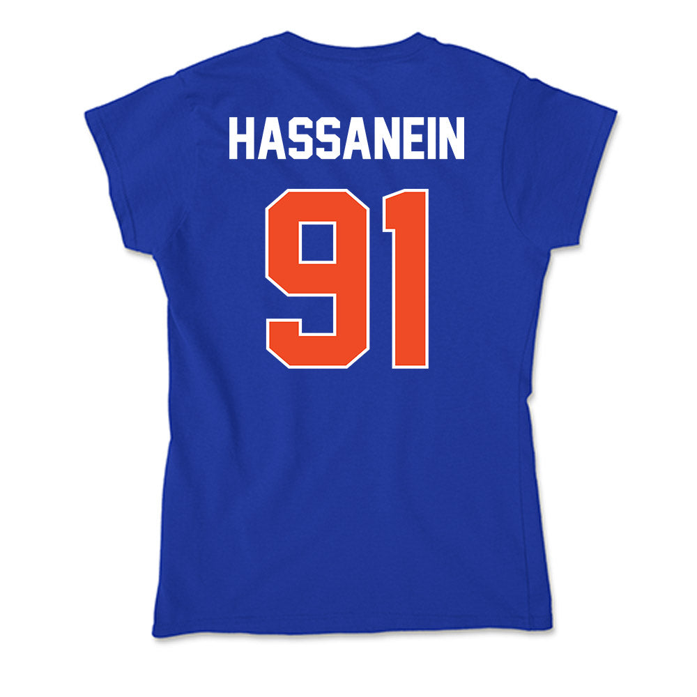 Boise State - NCAA Football : Ahmed Hassanein - Soft Style Women’s T-Shirt-1